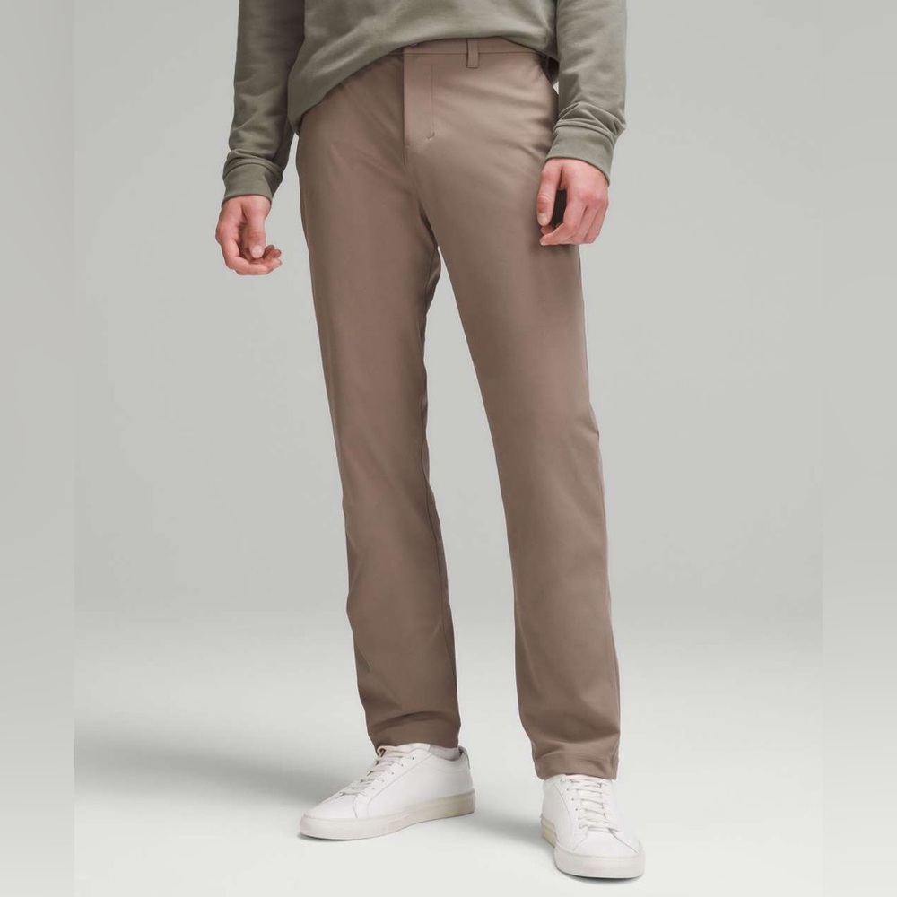 NEW LULULEMON ABC Classic Fit 5Pocket Trouser Nomad Warpstreme Pant M5AO5S 40x31